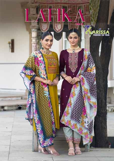 Karissa Latika Vol 2 Rayon Readymade Suit Wholesale Price ( 6 Pcs Catalog )