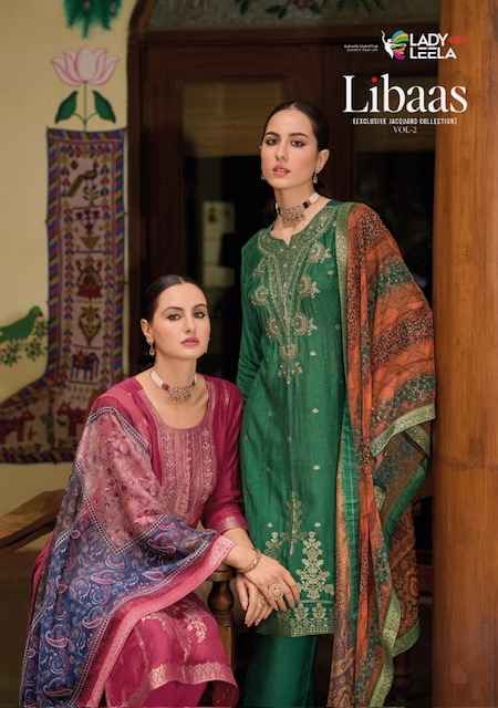 LADY LEELA LIBAAS VOL 2 PURE VISCOSE READYMADE SUITS ( 6 PCS CATALOG )