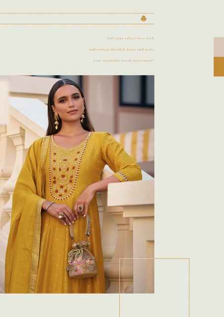 Lily & Lali Anarkali Vichitra Silk Readymade Kurti  Wholesale Price ( 6 Pcs Catalog )