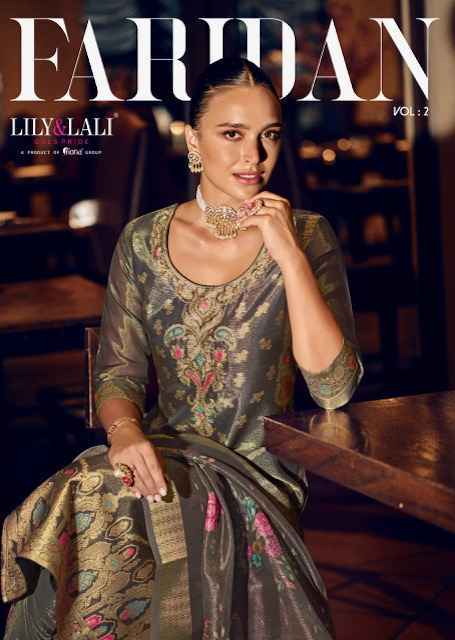 Lily & Lali Faridan Vol 2 Banarasi Silk Kurti Combo Wholesale Price ( 6 Pcs Catalog )