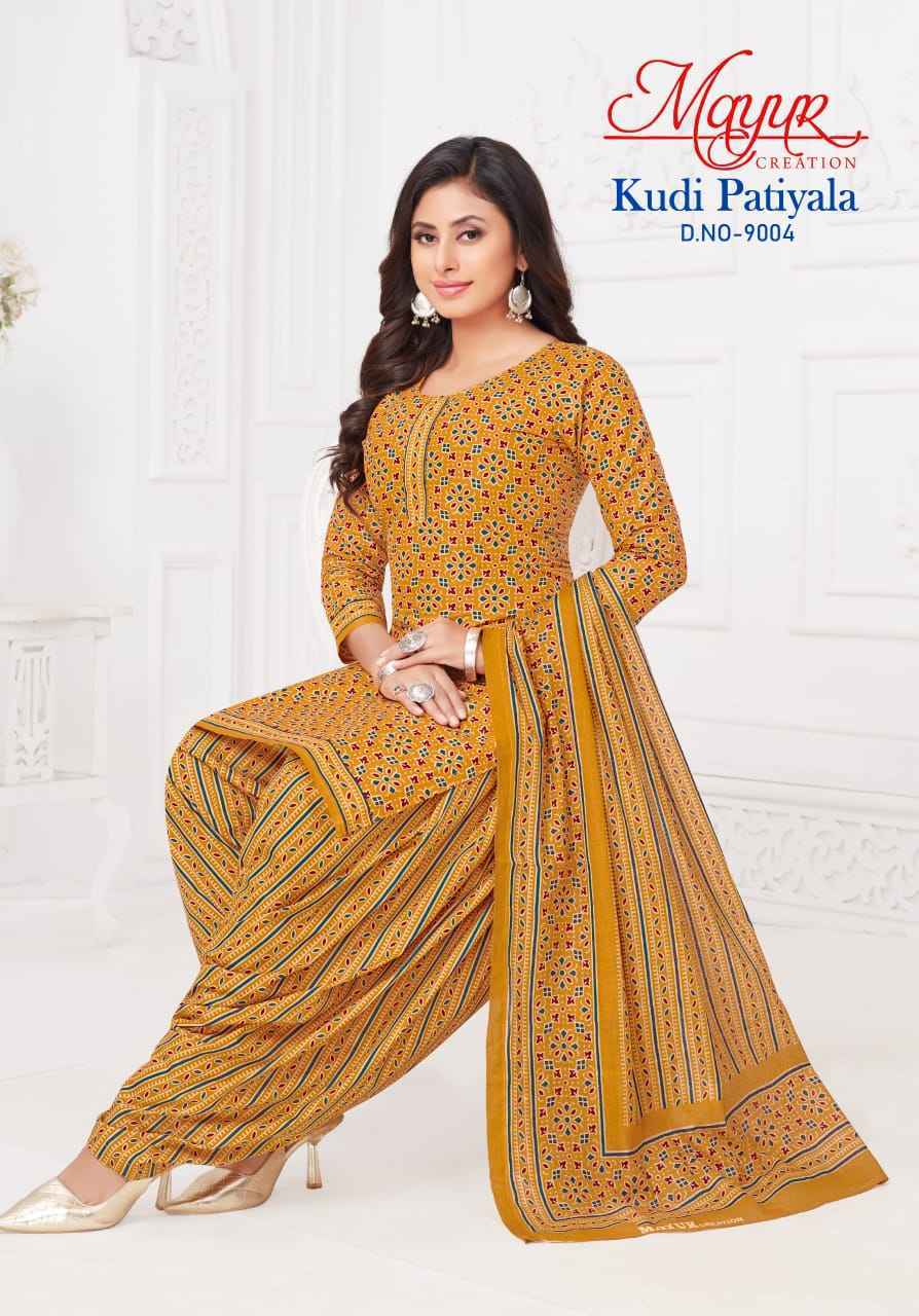 Mayur Creation Kudi Patiyala Vol 9 Readymade Cotton Dress Wholesale Price ( 10 Pcs Catalog )