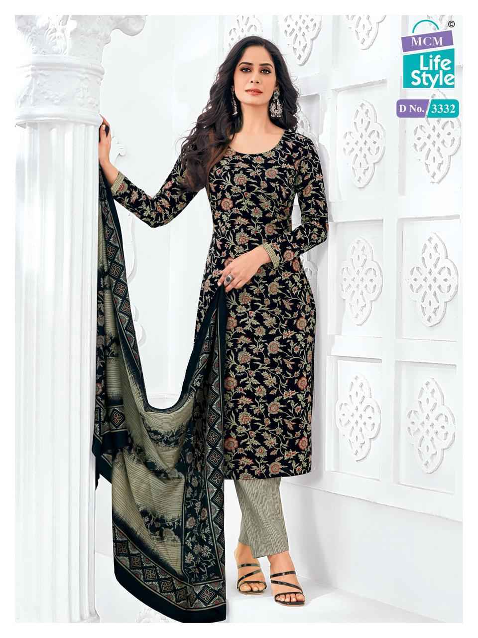 MCM Lifestyle Priyalaxmi Vol 33 Cotton Dress Material Wholesale Price ( 20 Pcs Catalog )