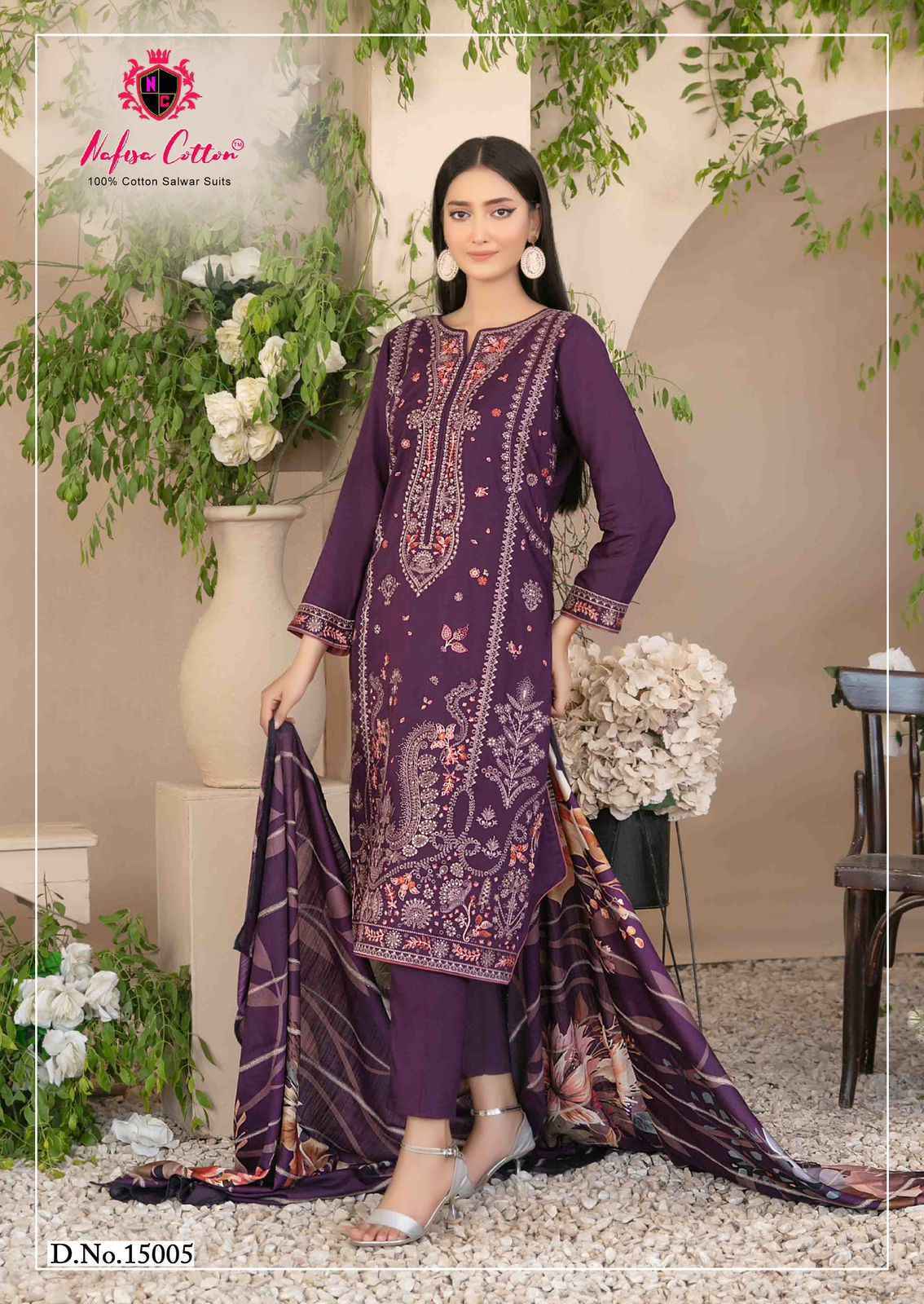 Nafisa Cotton Sahil Vol 15 Cotton Dress Material Wholesale Price ( 6 Pcs Catalog )