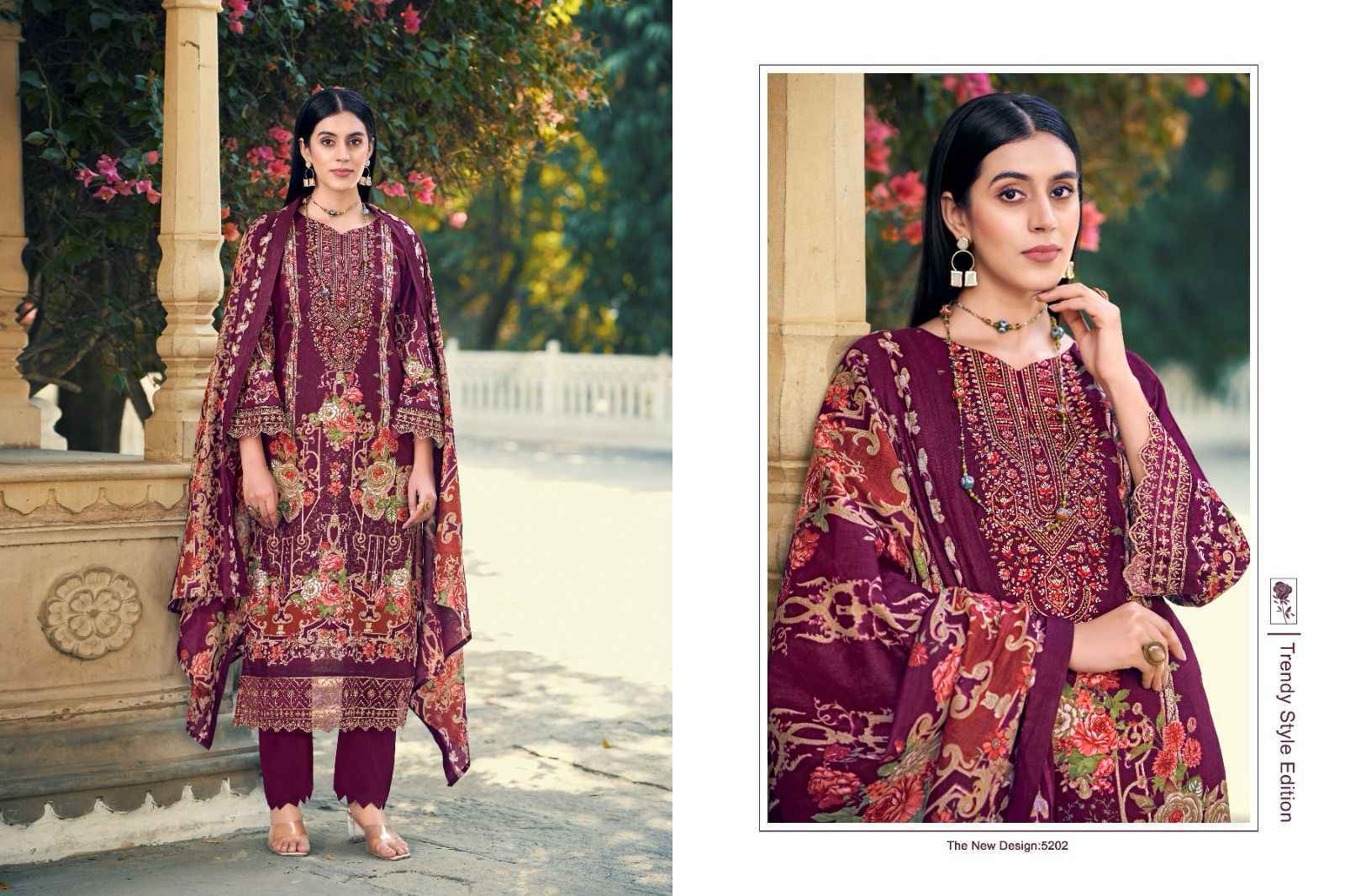 Pakiza Prints Taiyyeba Vol 52 Kashmiri Lawn Dress Material Wholesale Price ( 10 Pcs Catalog )