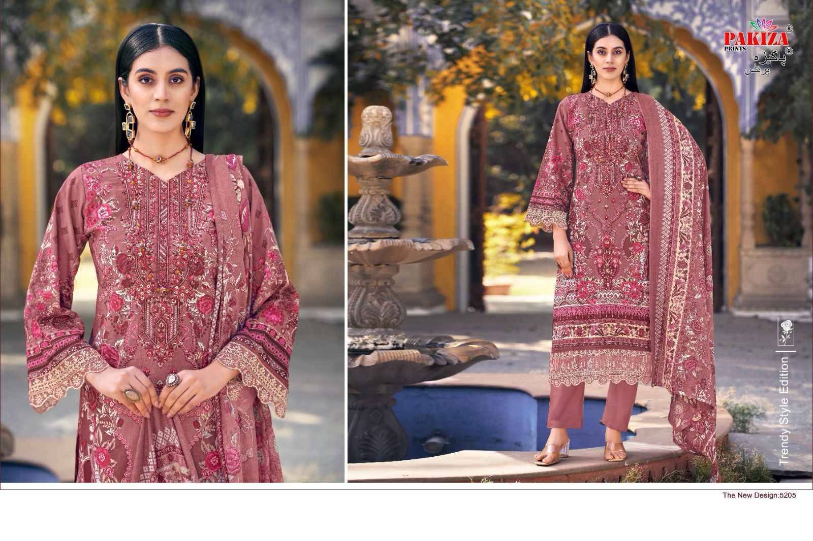 Pakiza Prints Taiyyeba Vol 52 Kashmiri Lawn Dress Material Wholesale Price ( 10 Pcs Catalog )