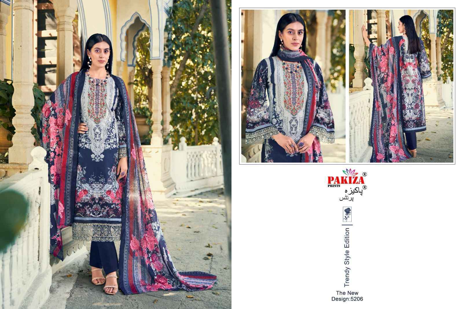 Pakiza Prints Taiyyeba Vol 52 Kashmiri Lawn Dress Material Wholesale Price ( 10 Pcs Catalog )