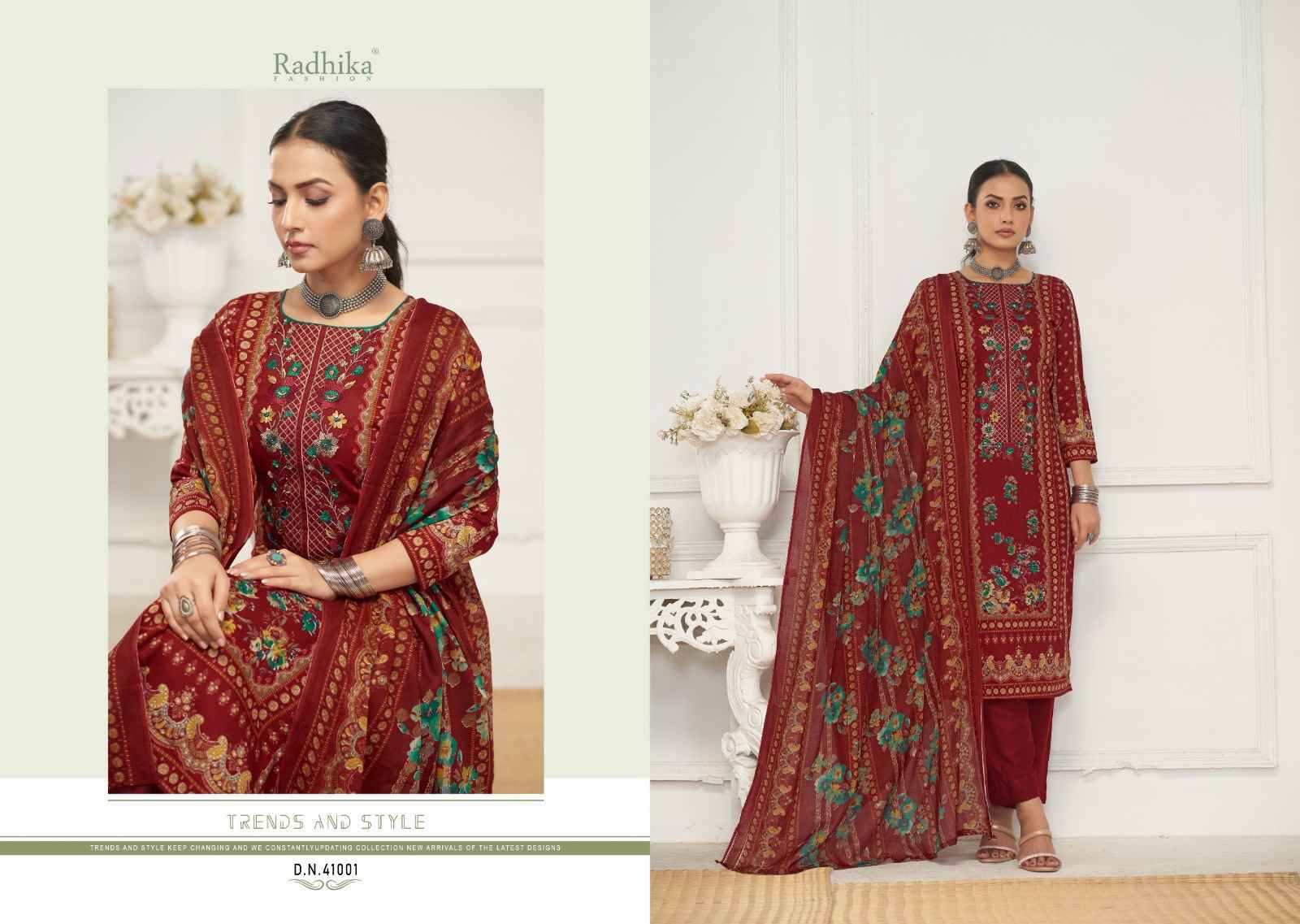 Radhika Fashion Azara Dilbhag Lawn Cotton Dress Material Wholesale Price ( 4 Pcs Catalog )