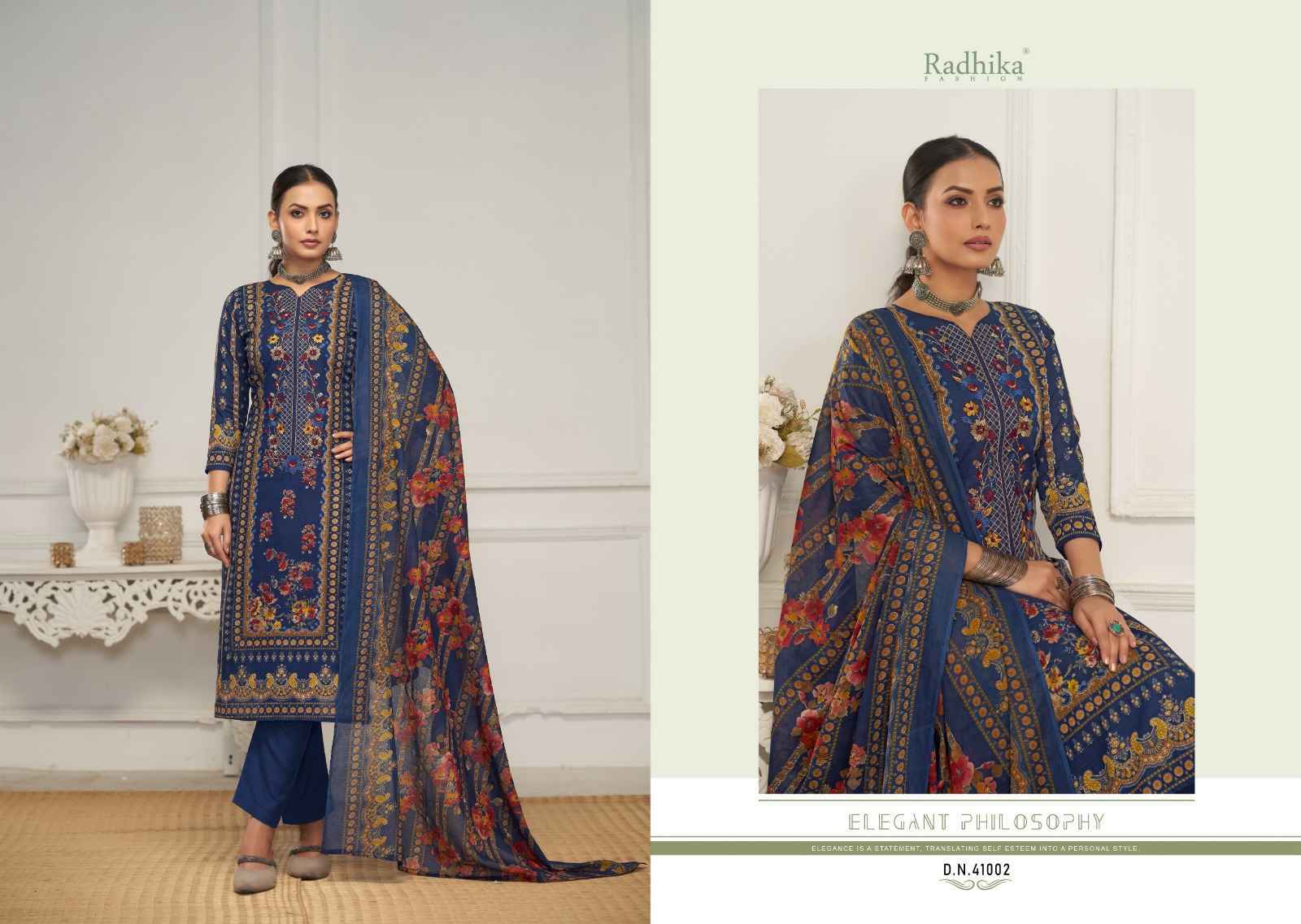 Radhika Fashion Azara Dilbhag Lawn Cotton Dress Material Wholesale Price ( 4 Pcs Catalog )