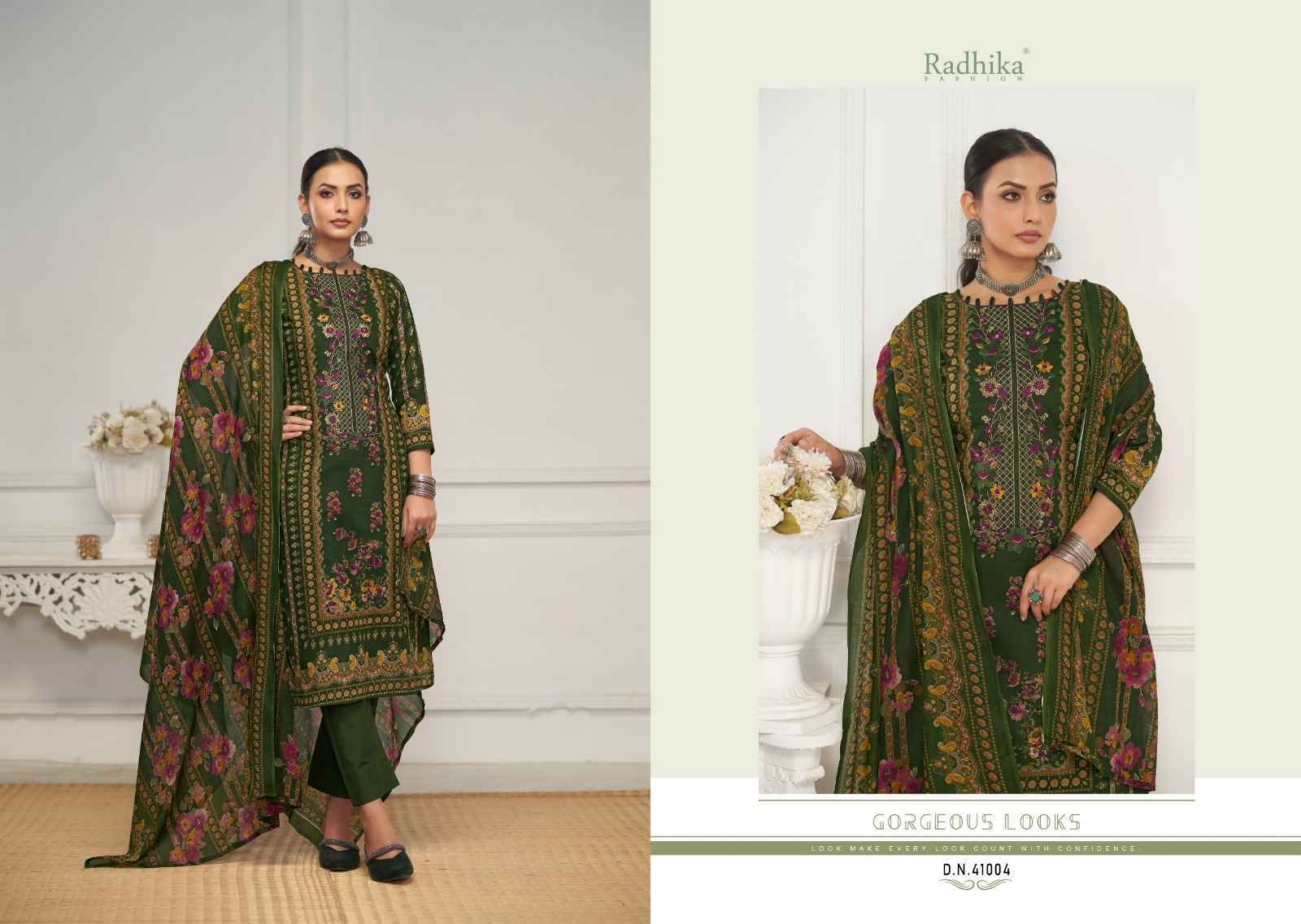 Radhika Fashion Azara Dilbhag Lawn Cotton Dress Material Wholesale Price ( 4 Pcs Catalog )