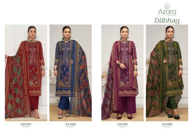 Radhika Fashion Azara Dilbhag Lawn Cotton Dress Material Wholesale Price ( 4 Pcs Catalog )