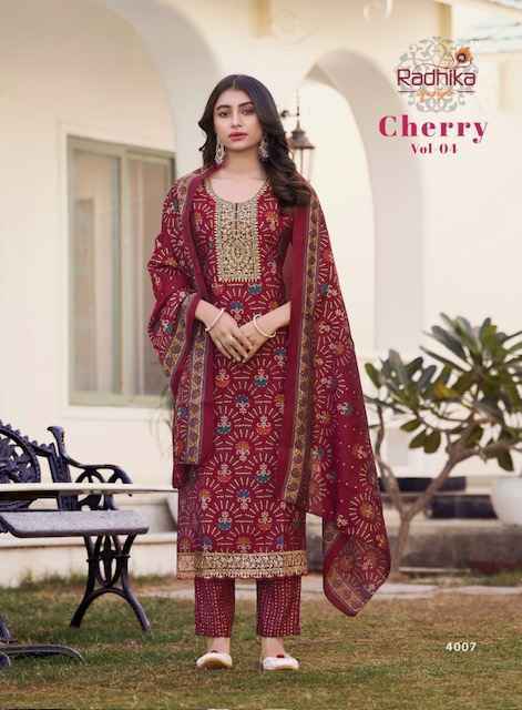 Radhika Lifestyle Cherry Vol 4 Modal Readymade Suit Wholesale Price ( 8 Pcs Catalog )