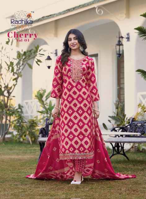 Radhika Lifestyle Cherry Vol 4 Modal Readymade Suit Wholesale Price ( 8 Pcs Catalog )