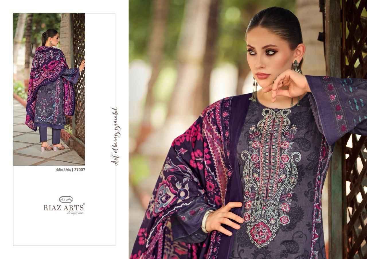 Riaz Arts Gulzar E Ishq Karachi Lawn Dress Material Wholesale Price ( 8 Pcs Catalog )