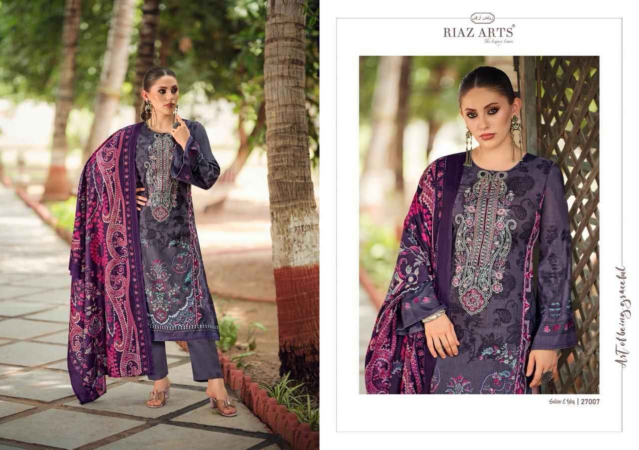 Riaz Arts Gulzar E Ishq Karachi Lawn Dress Material Wholesale Price ( 8 Pcs Catalog )