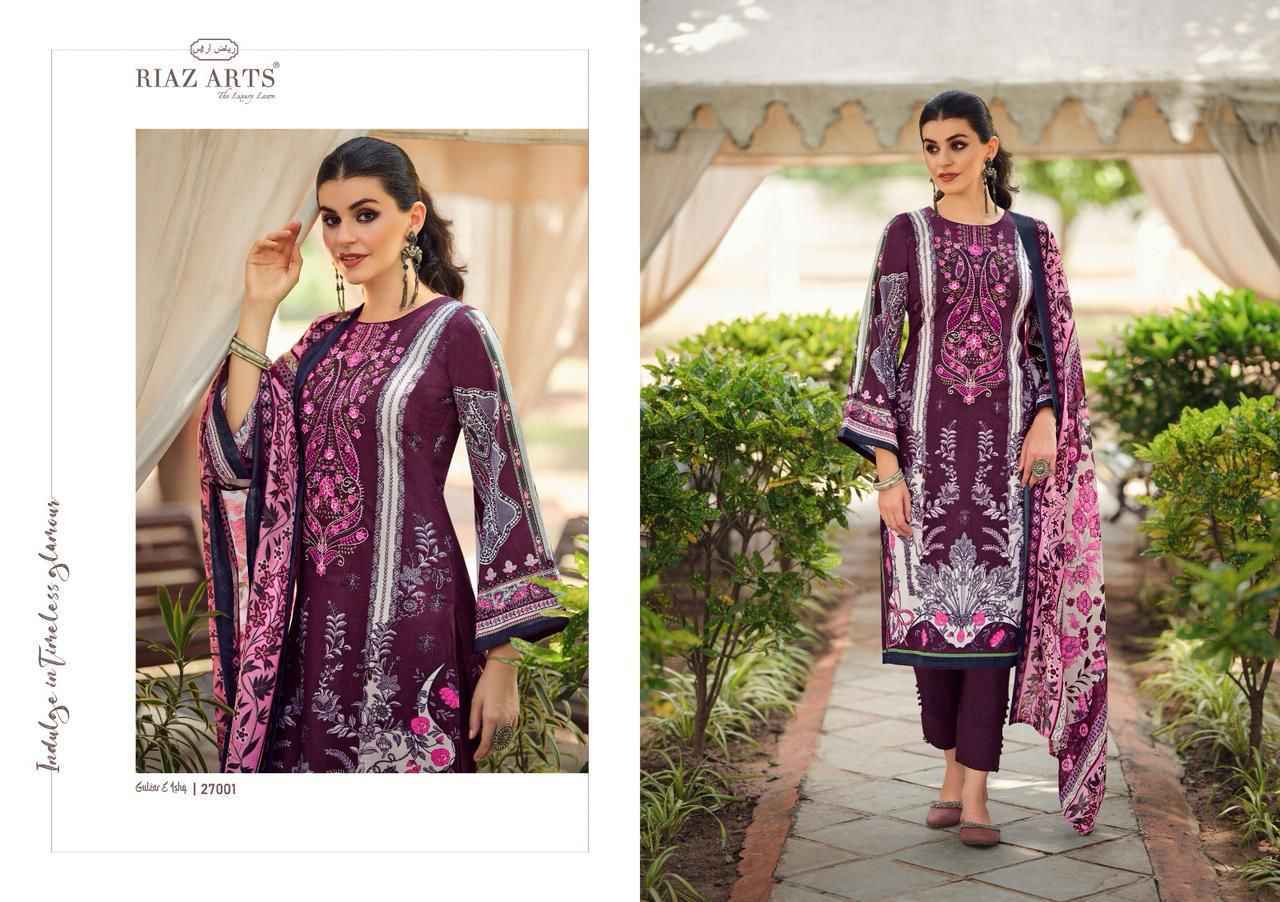 Riaz Arts Gulzar E Ishq Karachi Lawn Dress Material Wholesale Price ( 8 Pcs Catalog )