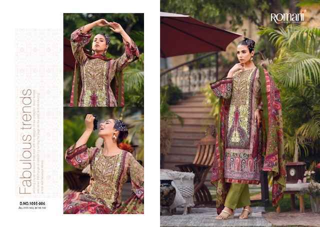 Romani Aarzu Vol 12 Cotton Dress Material Wholesale Price ( 8 Pcs Catalog )