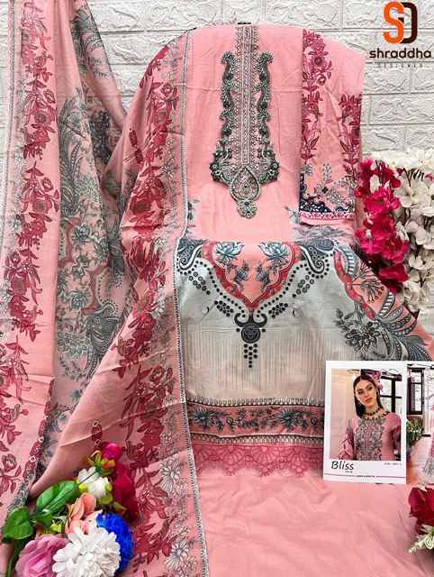 Shraddha Designer Bliss Vol 6 Lawn Cotton Dress Material Wholesale Price ( 4 Pcs Catalog )