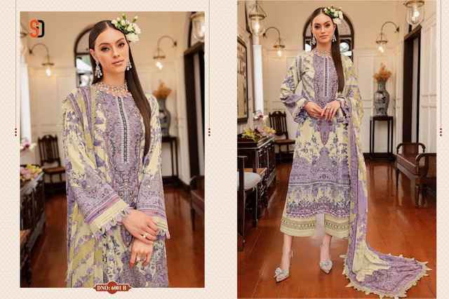 Shraddha Designer Bliss Vol 6 Lawn Cotton Dress Material Wholesale Price ( 4 Pcs Catalog )