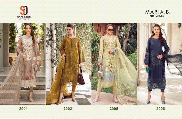 Shraddha Designer Mariya B Nx Vol 2 Cotton Dress Material Wholesale Price ( 4 Pcs Catalog )