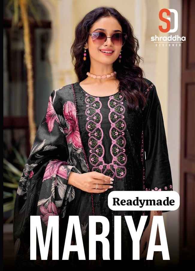 SHRADDHA DESIGNER MARIYA WHOLESALE READYMADE SUITS ( 4 PCS CATALOG )