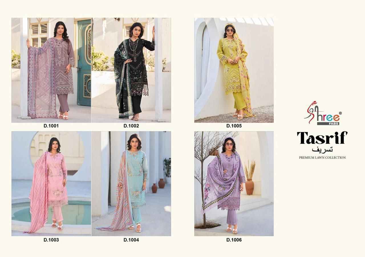 Shree Fabs Tasrif Cotton Dress Material Wholesale Price ( 6 Pcs Catalog )