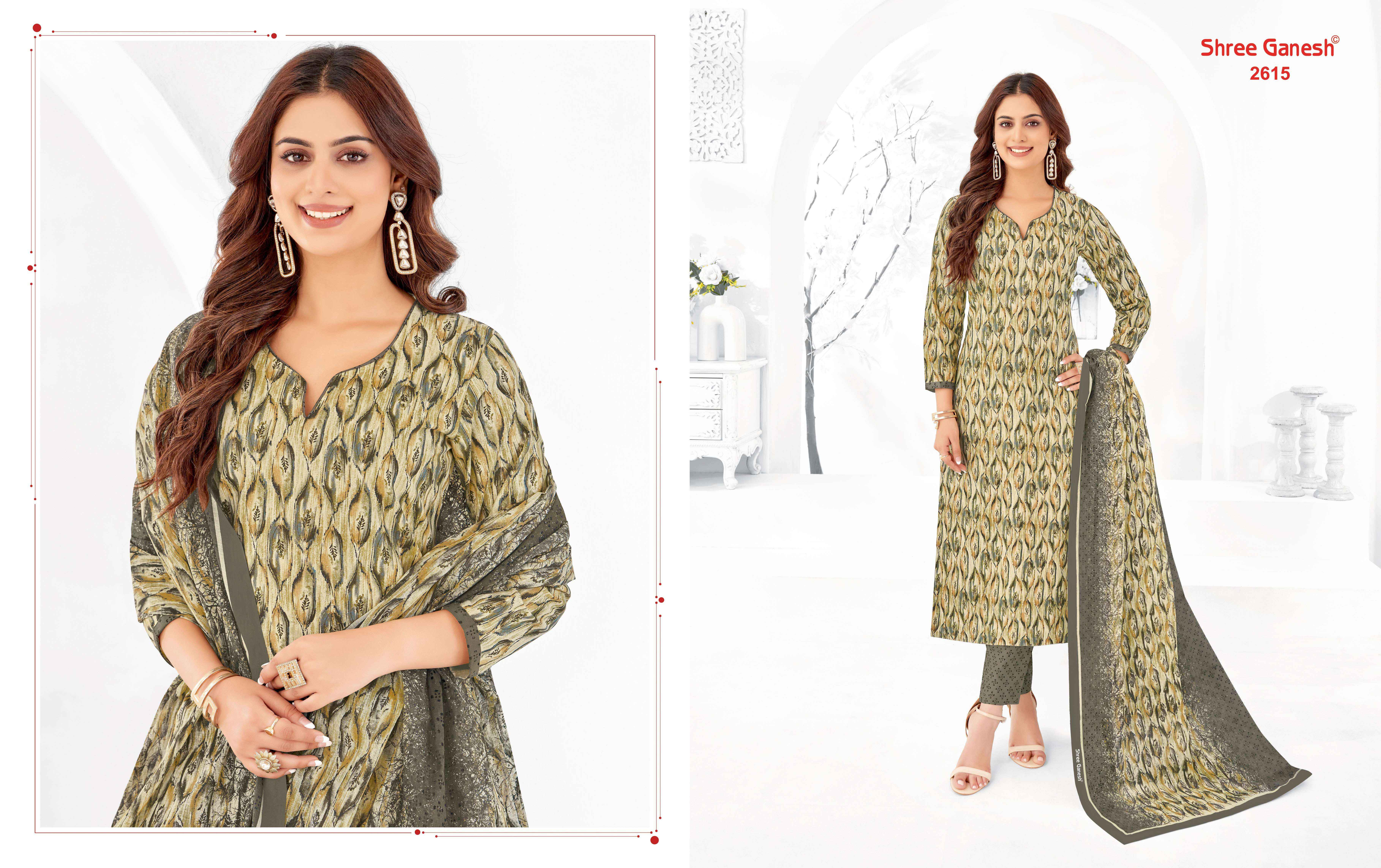 SHREE GANESH SAMAIYRA VOL 16 COTTON PRINTED SALWAR KAMEEZ WHOLESALE PRICE ( 6 PCS CATALOG )