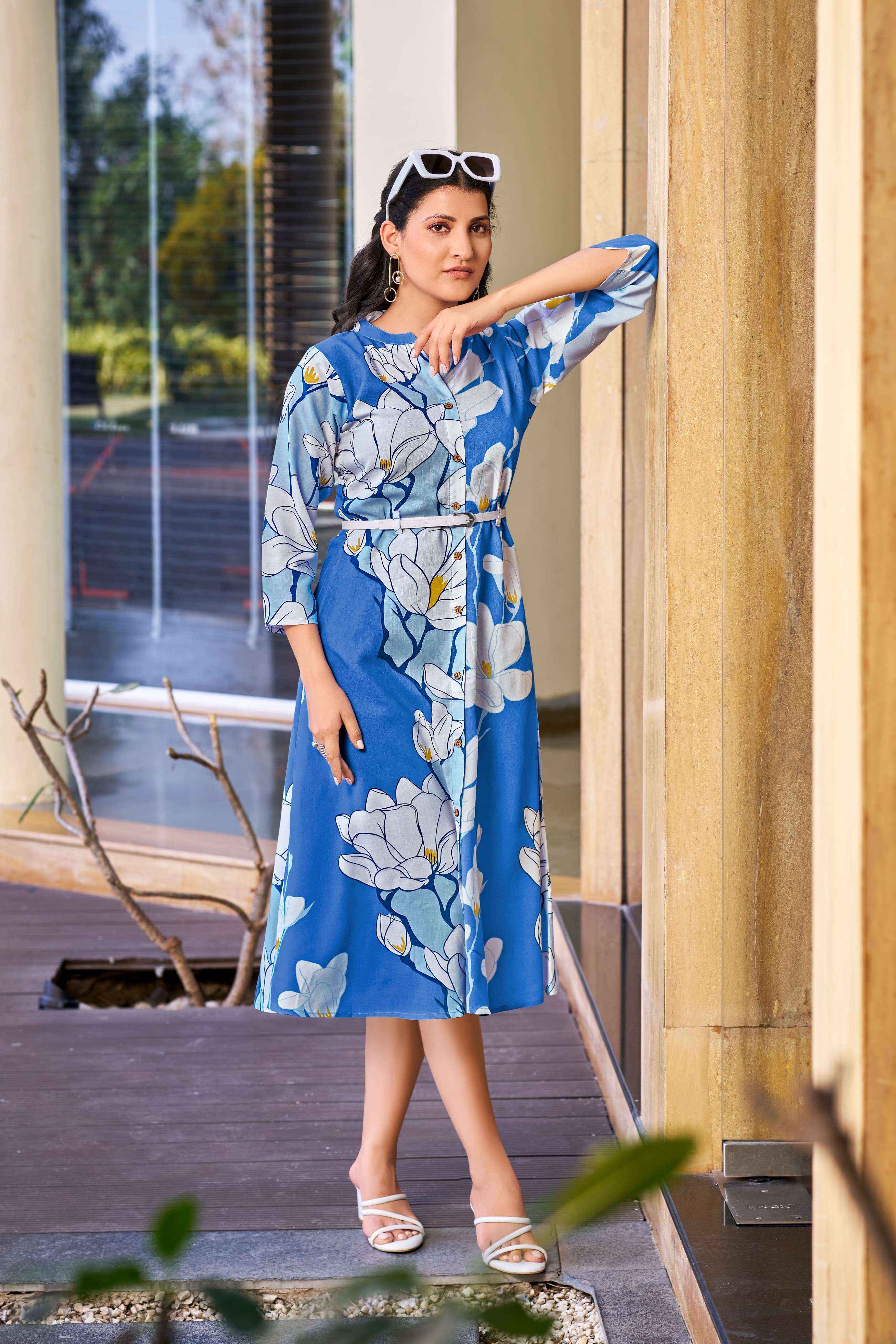 TIPS AND TOPS MIMI VOL 3 RAYON PRINTED FANCY WESTERN WEAR WHOLESALE PRICE ( 6 PCS CATALOG )