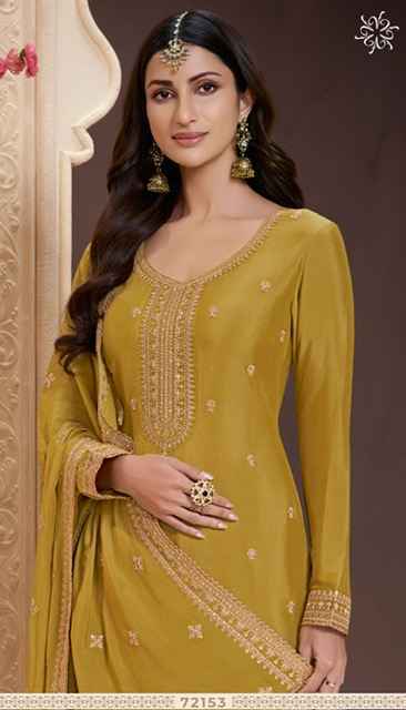 Vinay Kuleesh Shania Chinon Dress Material Wholesale price ( 4 Pcs Catalog )