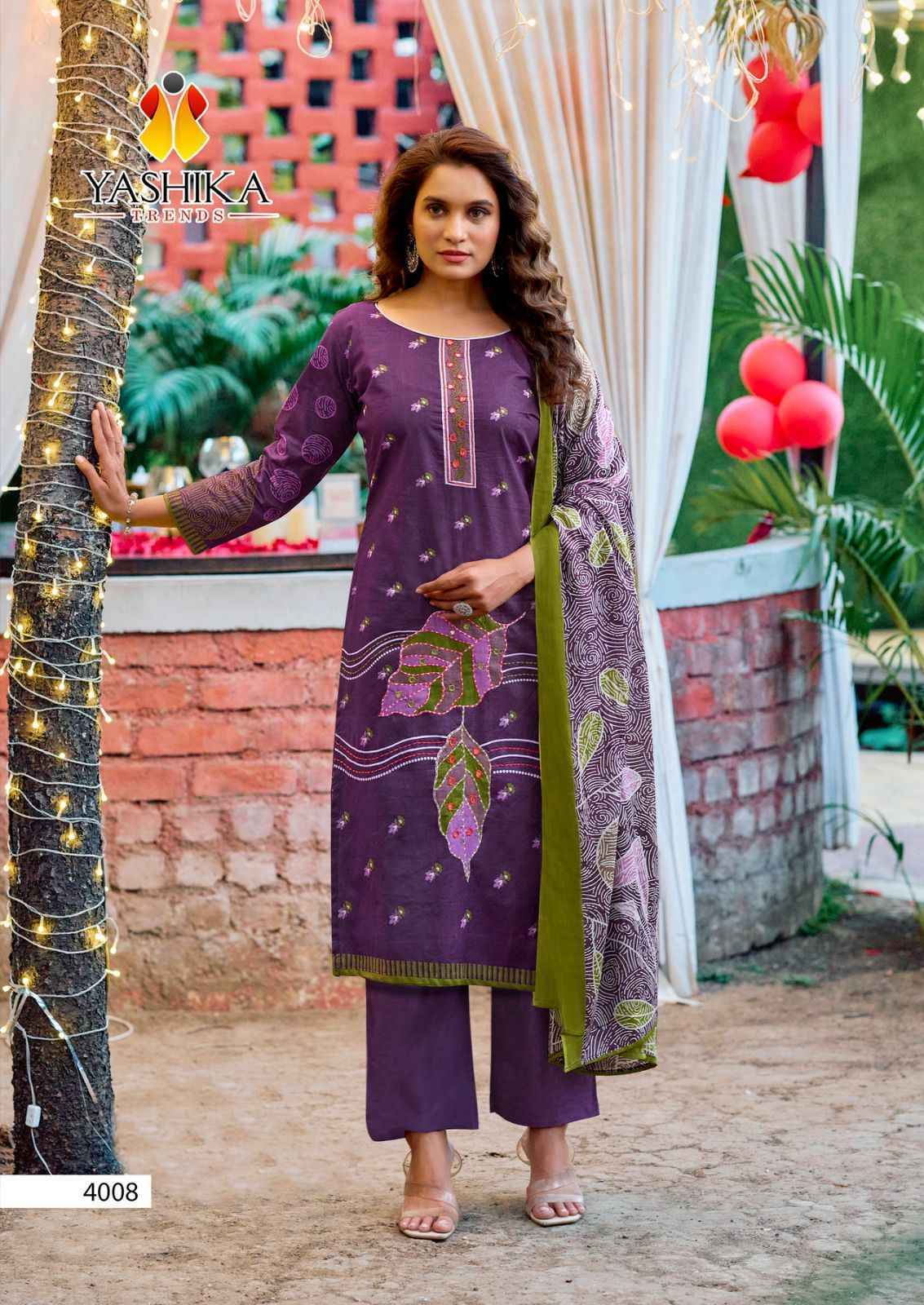 Yashika Trends Dua Vol 4 Cotton Dress Material Wholesale Price ( 8 Pcs Catalog )