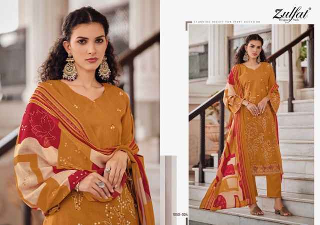 Zulfat Designer Shanaya Cotton Dress Material Wholesale Price ( 8 Pcs Catalog )