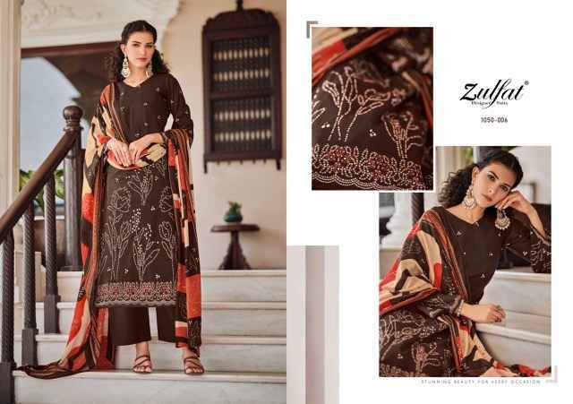 Zulfat Designer Shanaya Cotton Dress Material Wholesale Price ( 8 Pcs Catalog )