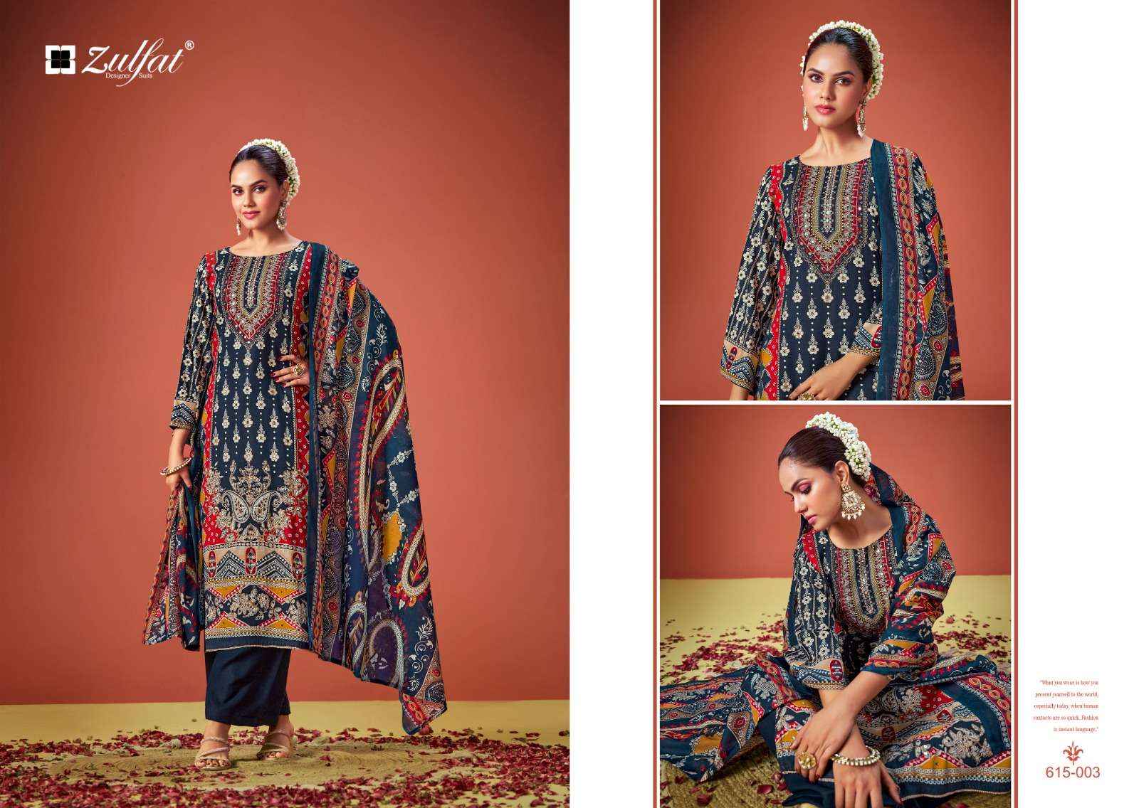 ZULFAT DESIGNER SUITS AAYAT VOL 11 VISCOSE FANCY SUIT WHOLESALE PRICE ( 6 PCS CATALOG )