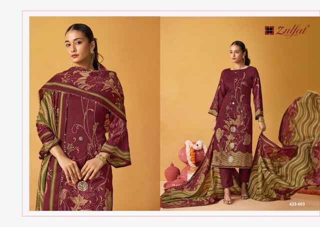 Zulfat Raabta Vol 4 Jam Cotton Dress Material Wholesale Price ( 6 Pcs Catalog )