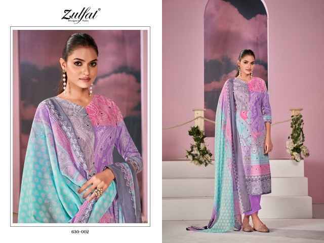 Zulfat Summer Breeze Cotton Dress Material Wholesale Price ( 6 Pcs Catalog )