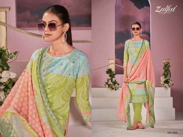 Zulfat Summer Breeze Cotton Dress Material Wholesale Price ( 6 Pcs Catalog )