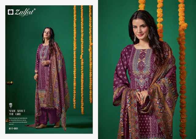 Zulfat Tisha Vol 2 Viscouse Shimmer Dress Material Wholesale Price ( 6 Pcs Catalog )