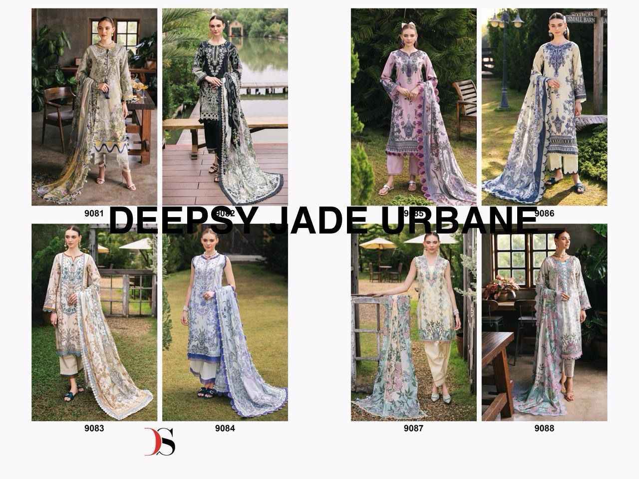 Deepsy Jade Urban Vol 25 Cotton Dress Material Wholesale Price ( 8 Pcs Catalog )