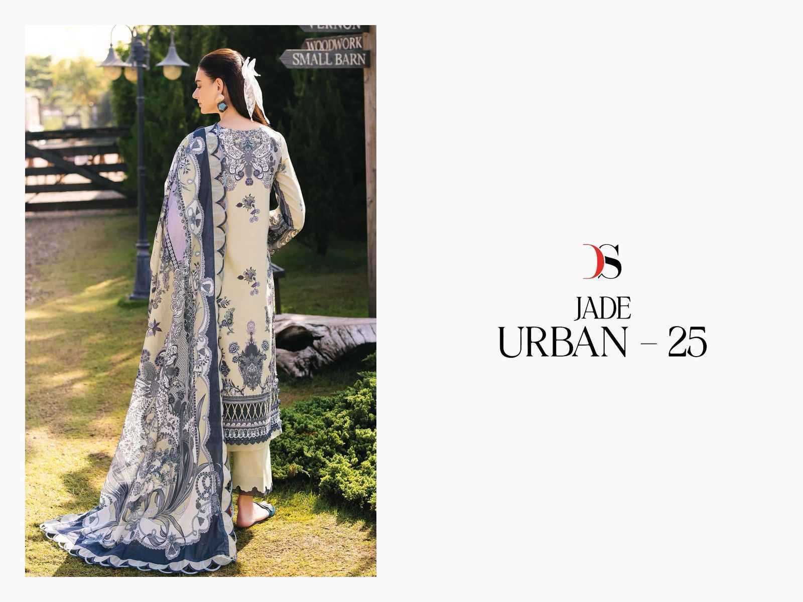 Deepsy Jade Urban Vol 25 Cotton Dress Material Wholesale Price ( 8 Pcs Catalog )