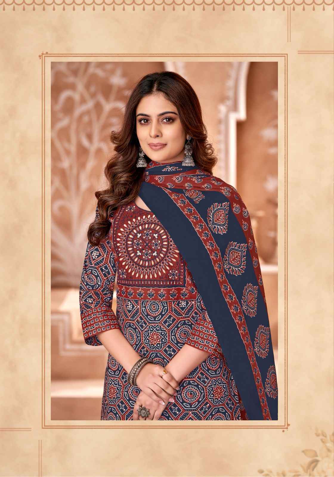 Mayur Creation Ajarakh Vol 6 Readymade Cotton Dress Wholesale Price ( 10 Pcs Catalog )