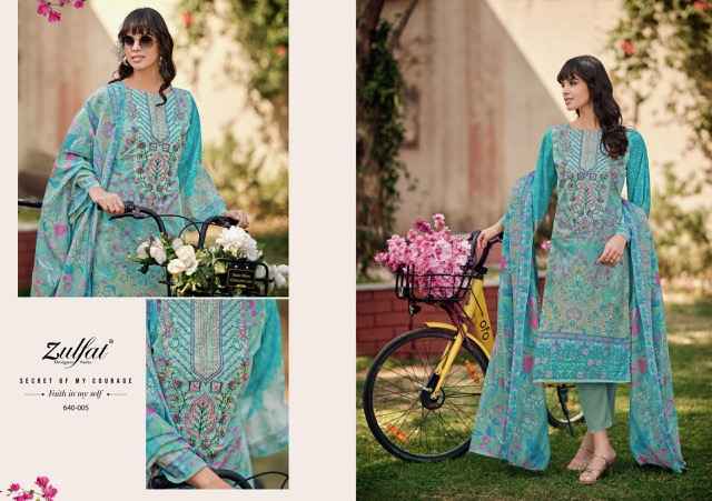 Zulfat Gulzar Cotton Dress Material Wholesale Price ( 8 Pcs Catalog )